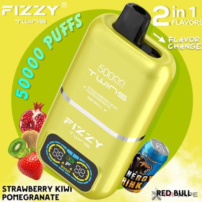 Alternativní pohled na Fizzy 50,000 Puffs 2-in-1 Disposable Vape with Dual Flavors