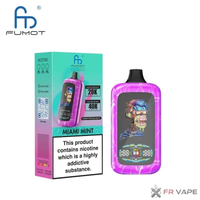 Fumot Digital Monkey jednorázový vape - 20K/40K puffů, duální motor, dobíjecí