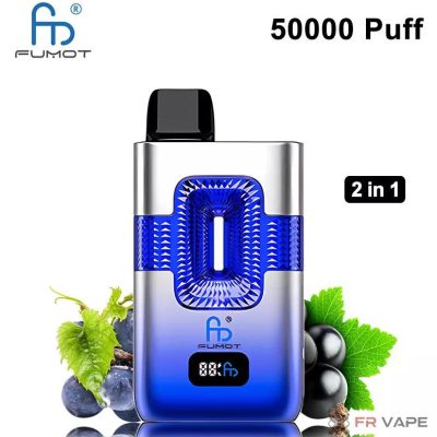 Alternativní pohled na Fumot ECO 2in1 50K Puffs | Dual Flavor Disposable Vape with LED Display